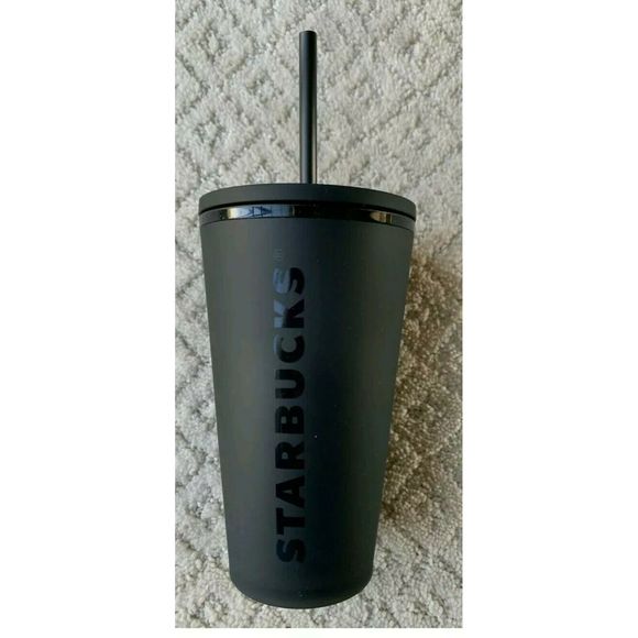 Starbucks 2019 Holiday Tumbler Black Matte 16oz - Picture 6 of 7